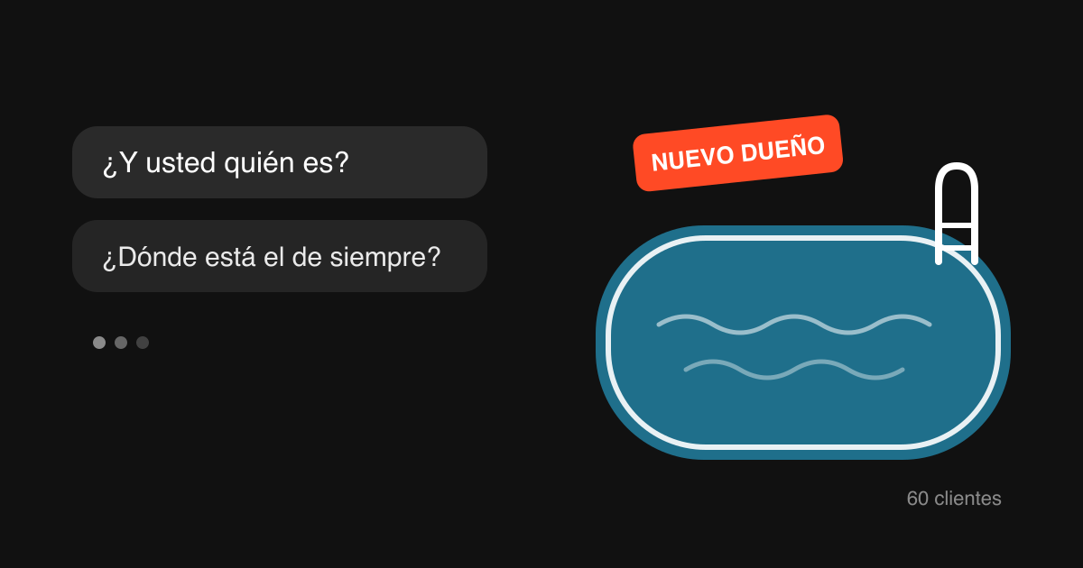 Compraste una ruta de piscinas: cómo no perder clientes al empezar